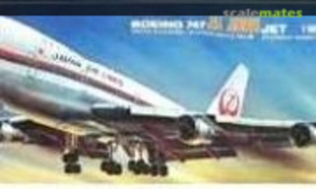 1:144 Boeing 747 JAL Jumbo Jet (Nitto 159-600)