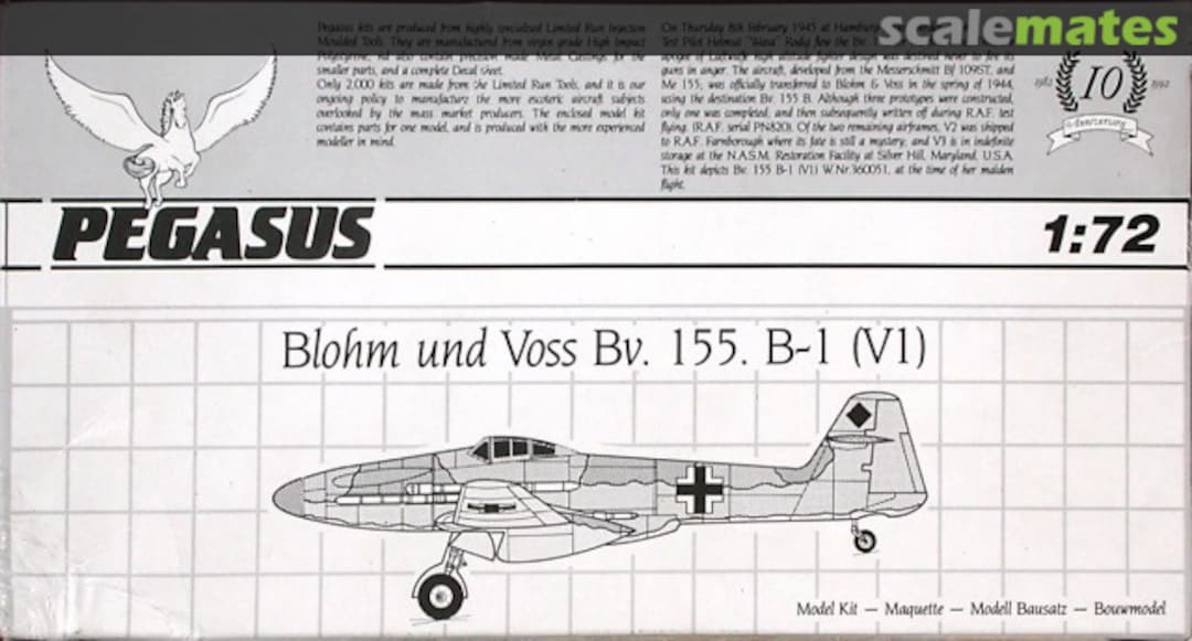 Boxart Blohm & Voss Bv 155B-1 (V1) 5002 Pegasus