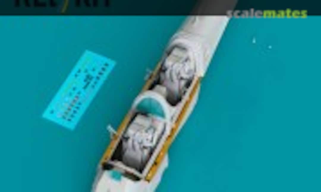 1:48 Rafale B - cockpit (Basic edition with 3D decals) (3D Printed) (ResKit RSU48-0293) RSU48-0293