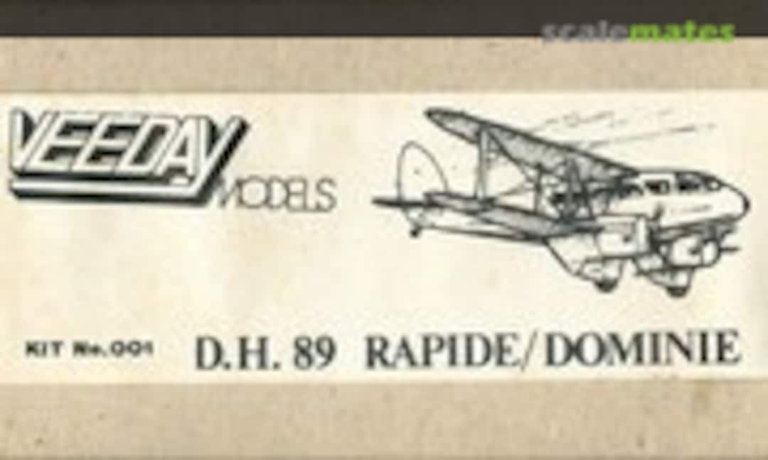 1:72 D.H. 89 Rapide/Dominie (VEEDAY Models 001)