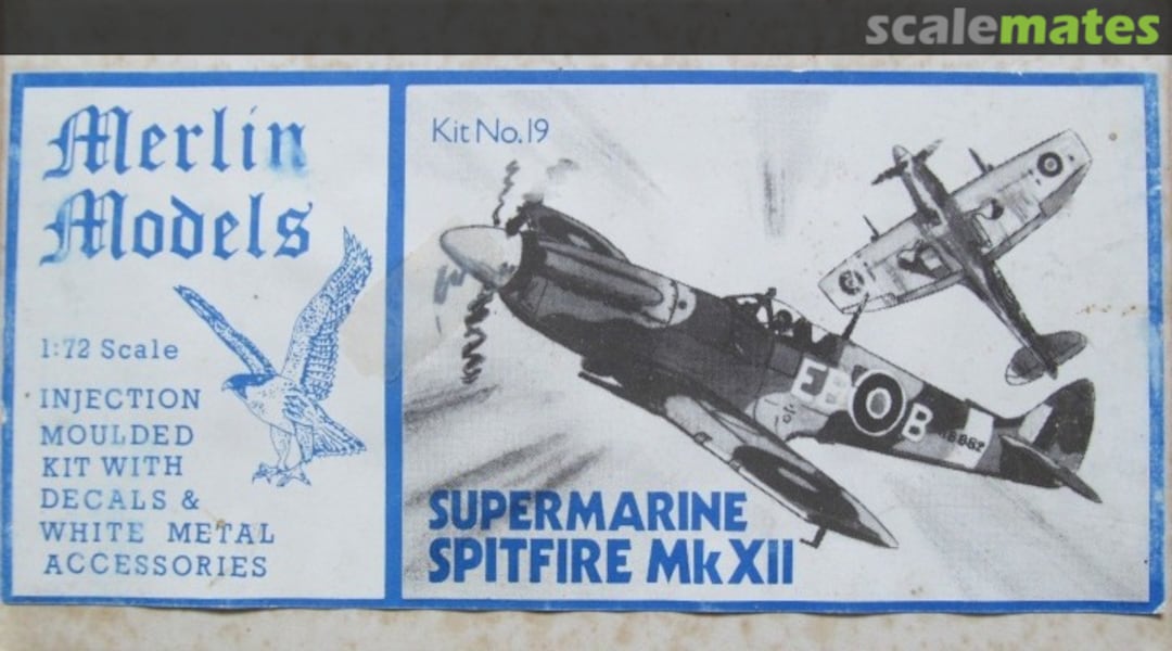 Boxart Supermarine Spitfire Mk.XII 19 Merlin Models Boxart Supermarine Spitfire Mk.XII 19 Merlin Models