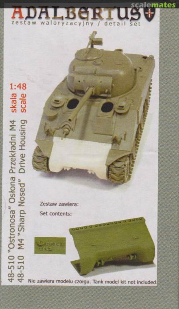 Boxart M4 "Sharp Nosed" Drive Housing 48-510 Adalbertus Boxart M4 "Sharp Nosed" Drive Housing 48-510 Adalbertus