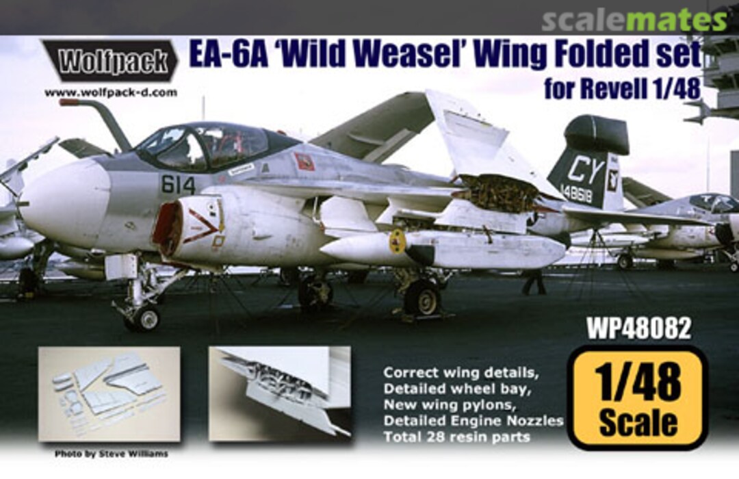 Boxart EA-6A 'Wild Weasel' Wing Folded Set WP48082 Wolfpack Boxart EA-6A 'Wild Weasel' Wing Folded Set WP48082 Wolfpack