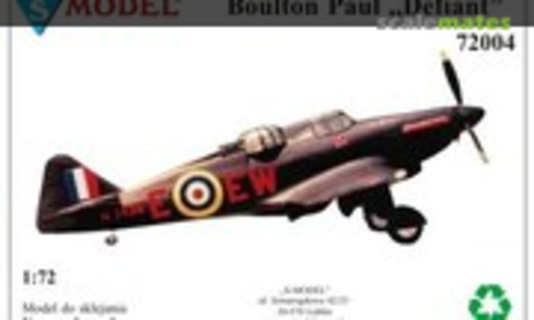 1:72 Boulton Paul &quot;Defiant&quot; (S-Model (Poland) 72004)
