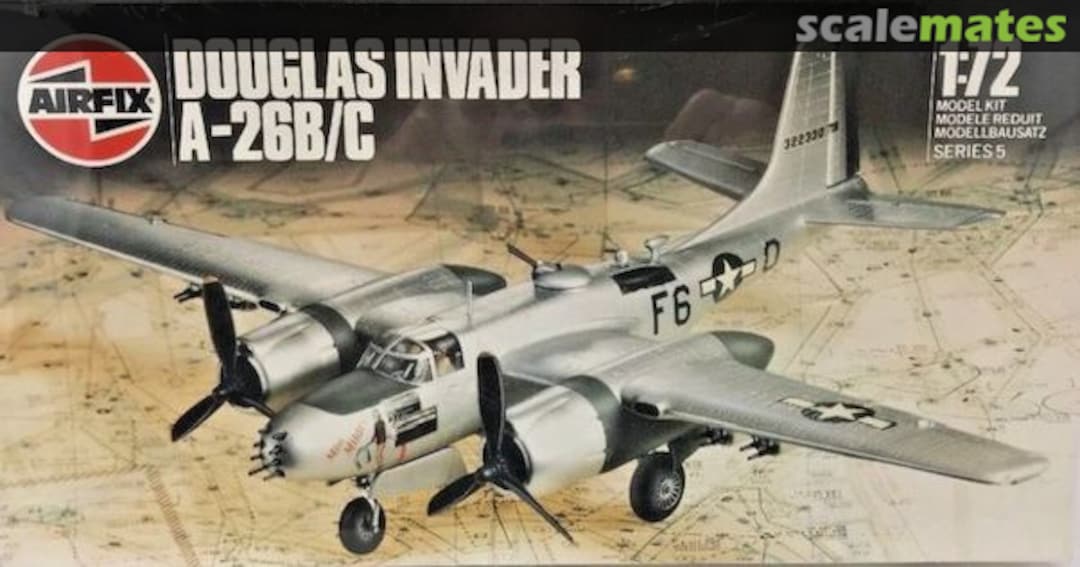 Boxart Douglas Invader A-26B/C 05011 Airfix Boxart Douglas Invader A-26B/C 05011 Airfix