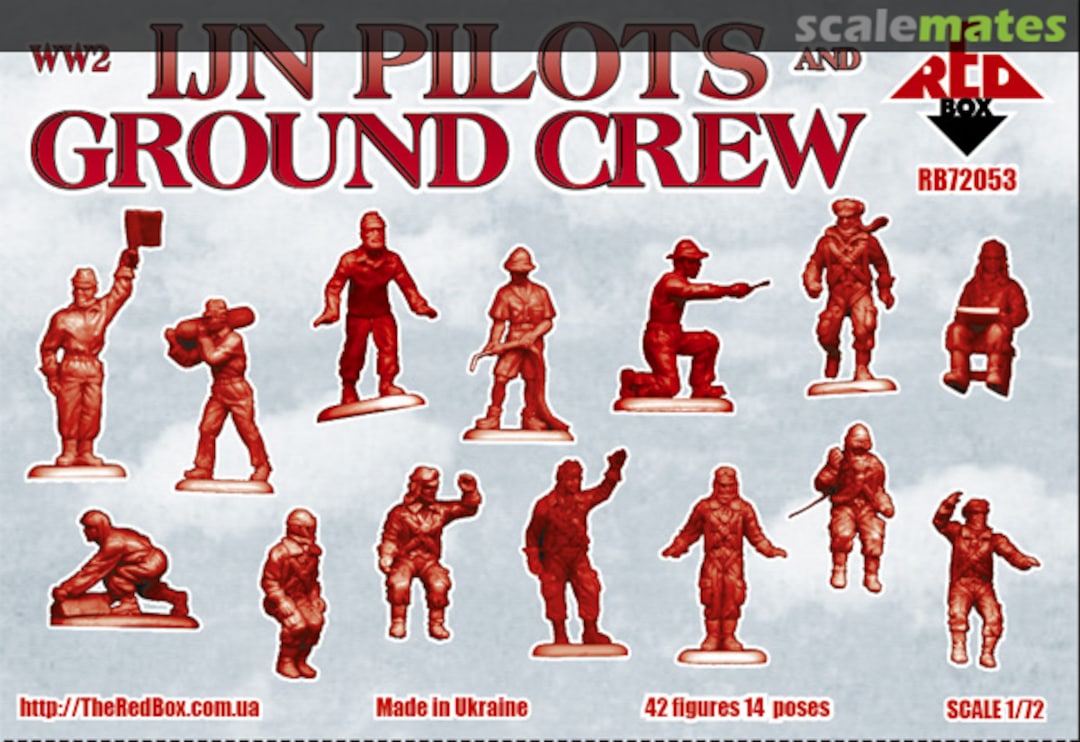 Contents IJN Pilots and Ground Crew RB72053 Red Box