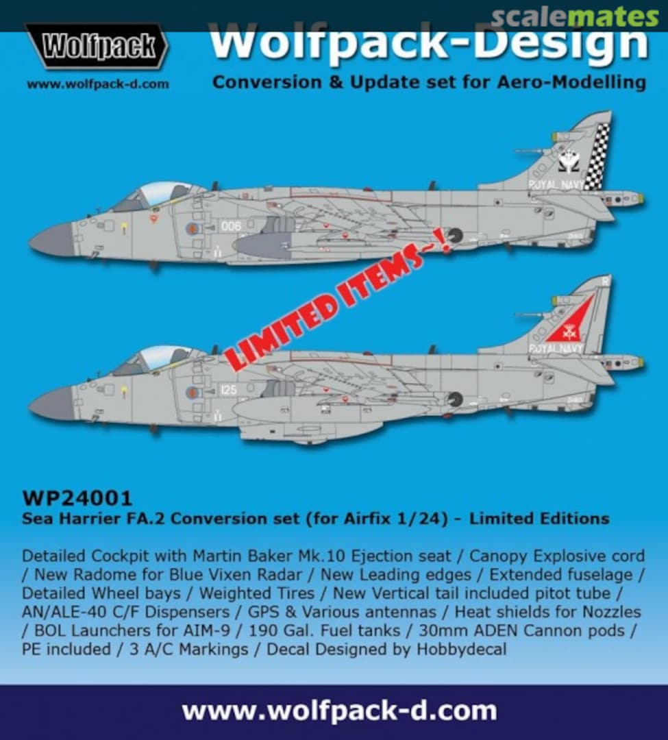 Boxart Sea Harrier FA.2 Conversion Set WP24001 Wolfpack