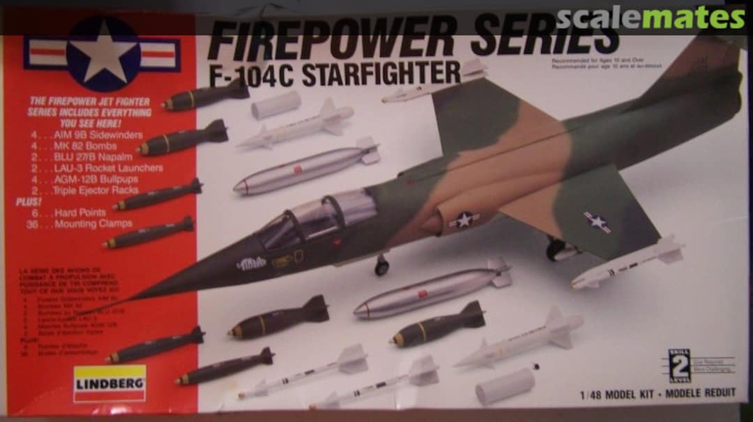 Boxart F-104C Starfighter 72522 Lindberg Boxart F-104C Starfighter 72522 Lindberg