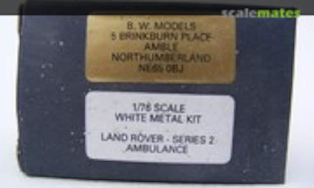 LAND ROVER SERIES 2 AMBULANCE (B.W. Models )