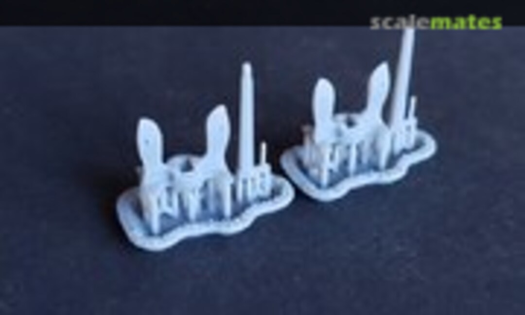 1:125 Anchors for Destroyers, Destroyer Escorts, USCG Cutters and Auxiliaries (4000 lbs.) (Model Monkey MM125-Anchors) MM125-Anchors