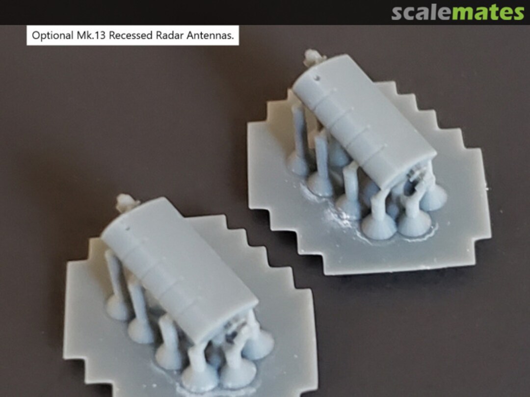 Boxart Mk.13 Radar Antennas, smooth or recessed shield 350-Mk.13 Model Monkey Boxart Mk.13 Radar Antennas, smooth or recessed shield 350-Mk.13 Model Monkey