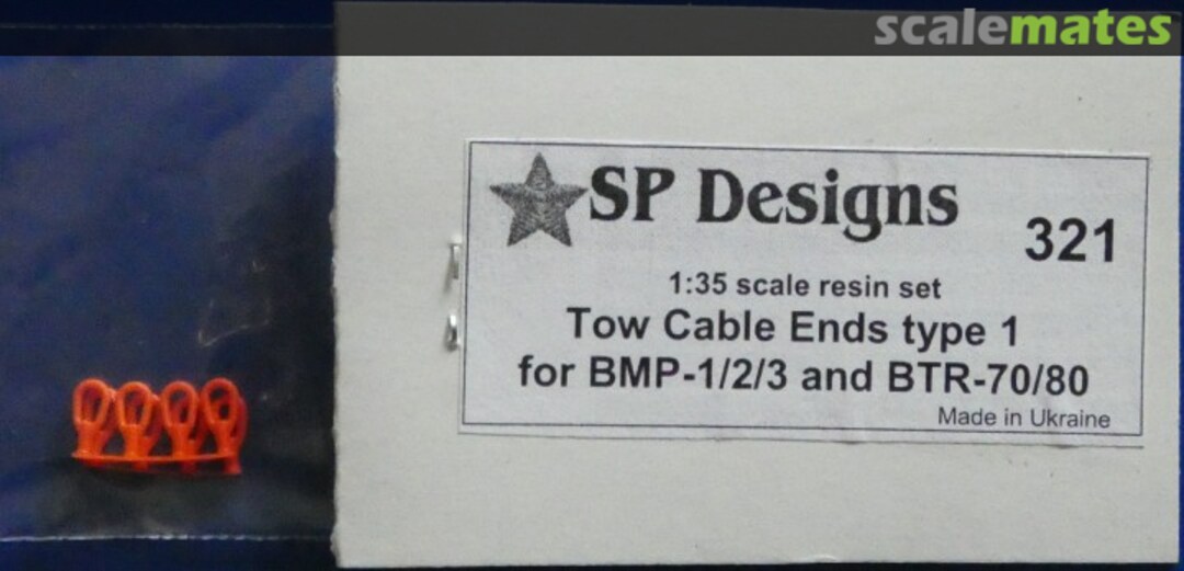 Boxart Tow Cable Ends type 1 321 SP Designs