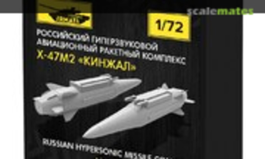 1:72 Russian Hypersonic Missile Complex Kh-47M2 Kinzhal (Armata Models AM7218) AM7218