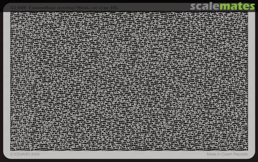 Boxart Camouflage netting /Mask.sí type III 35669 Eduard Boxart Camouflage netting /Mask.sí type III 35669 Eduard