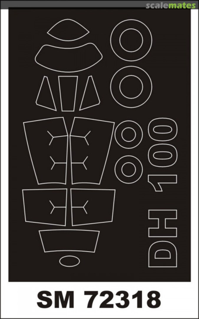 Boxart De Havilland DH 100 Vampire SM72318 Montex