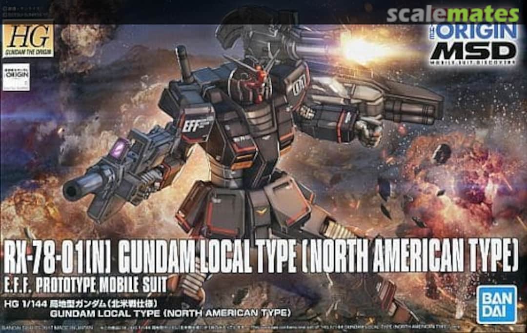 Boxart RX-78-01 (N) Gundam Local Type (North American Type) 5059153 Bandai Spirits Boxart RX-78-01 (N) Gundam Local Type (North American Type) 5059153 Bandai Spirits