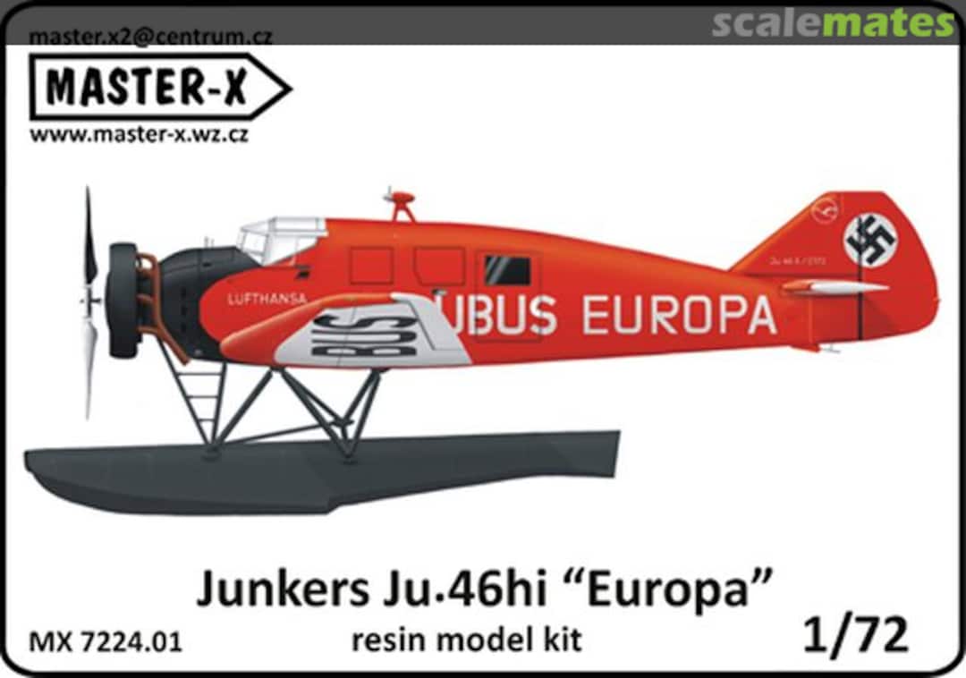 Boxart Junkers Ju 46hi MX 7224.01 Master-X Boxart Junkers Ju 46hi MX 7224.01 Master-X