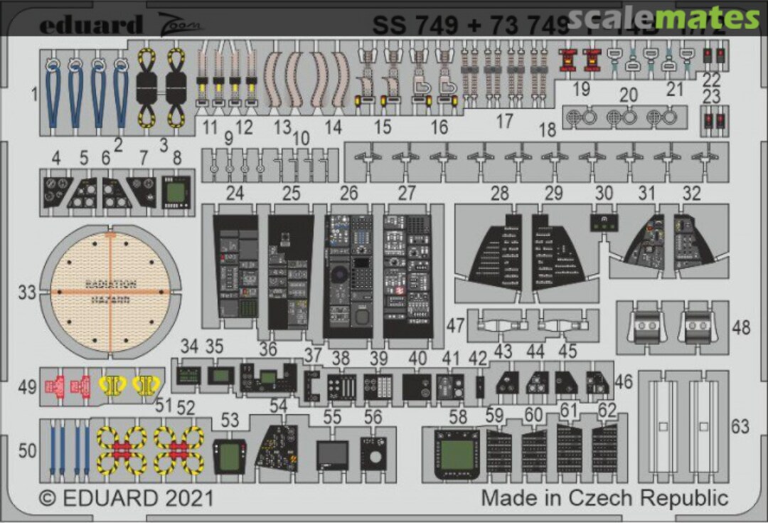 Boxart F-14B Tomcat SS749 Eduard Boxart F-14B Tomcat SS749 Eduard