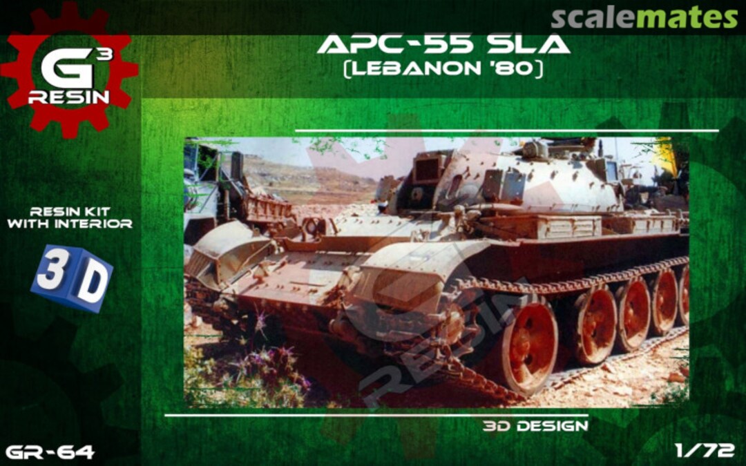 Boxart APC-55 SLA GR-64 G3 Resin Boxart APC-55 SLA GR-64 G3 Resin