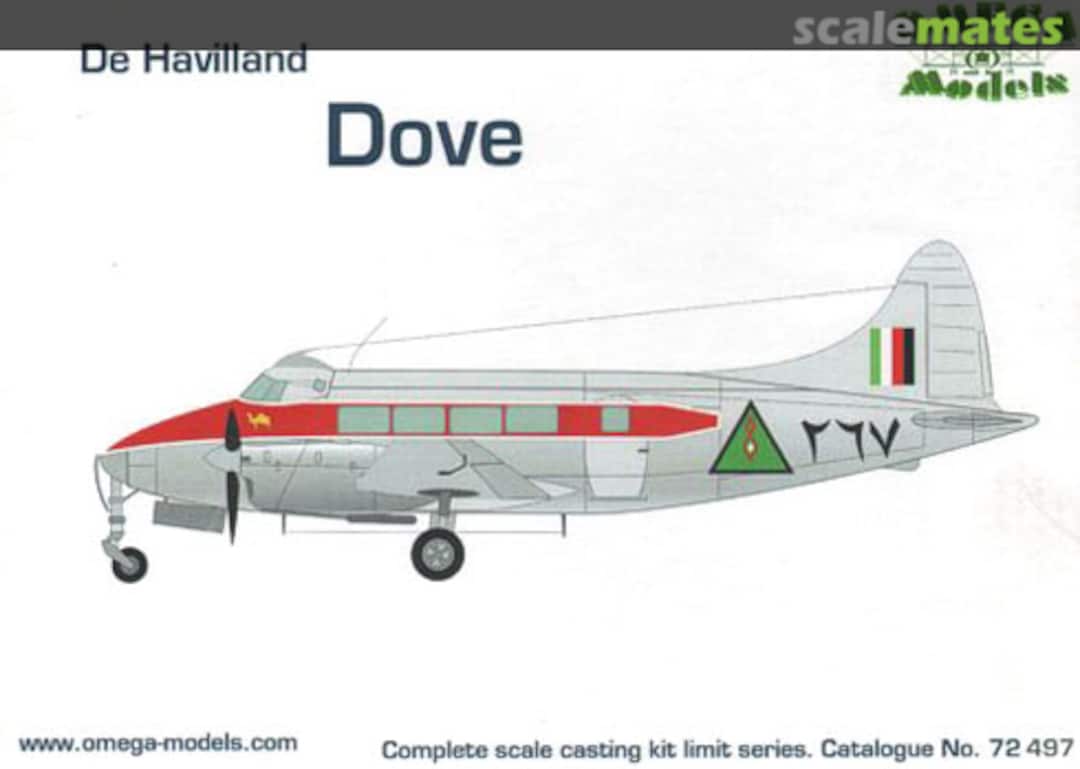 Boxart de Havilland Dove 72497 Omega Models
