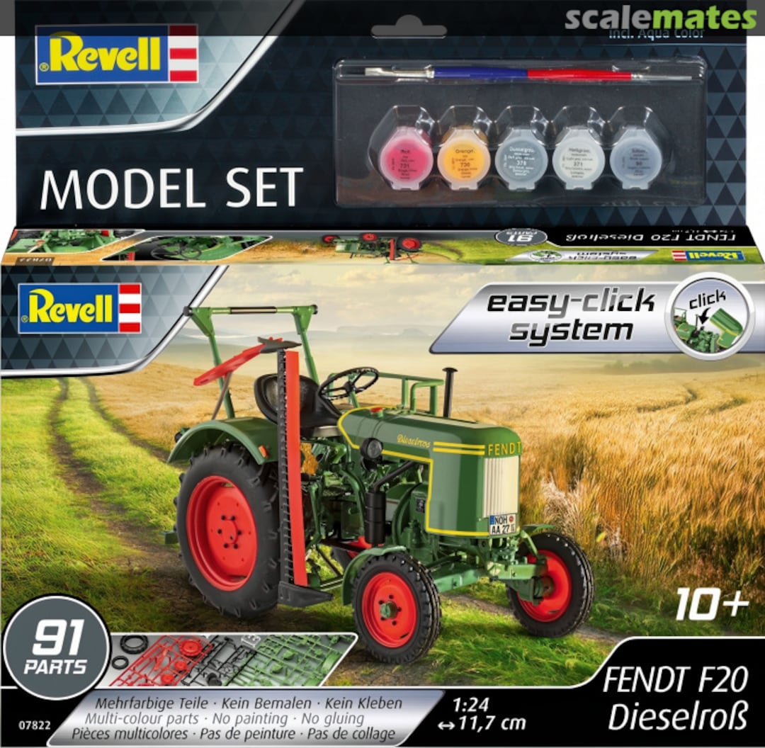 Boxart Fendt F20 Dieselroß 67822 Revell Boxart Fendt F20 Dieselroß 67822 Revell