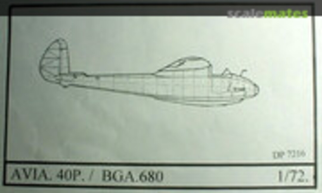 1:72 Avia 40P / BGA 680 (Dujin DP 7216) DP 7216