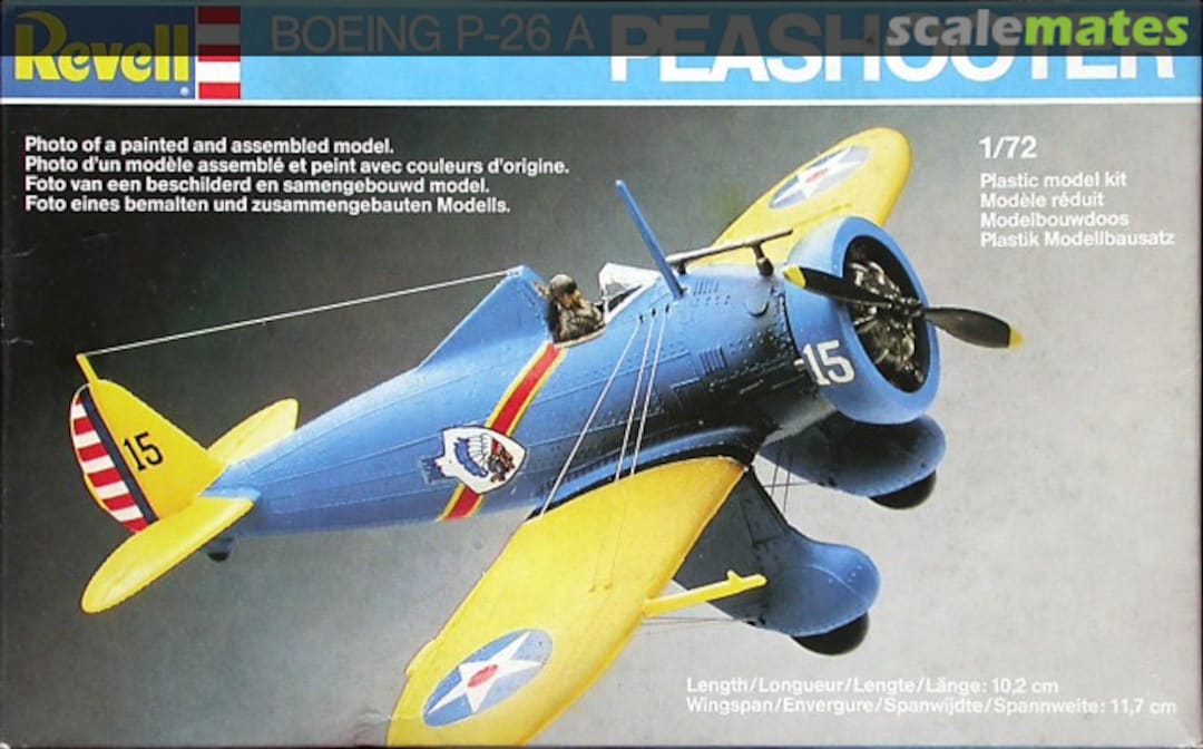 Boxart Boeing P-26 A Peashooter 4117 Revell Boxart Boeing P-26 A Peashooter 4117 Revell