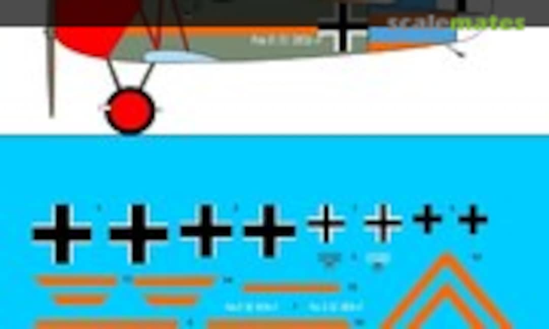 1:48 Fokker D.VII Vzfw W. Gabriel, Jasta 11 (Peddinghaus-Decals 48 4218) 48 4218