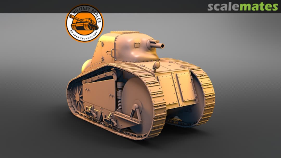 Boxart Peugeot Char 1918 37mm PMI0139B Military Scales Boxart Peugeot Char 1918 37mm PMI0139B Military Scales