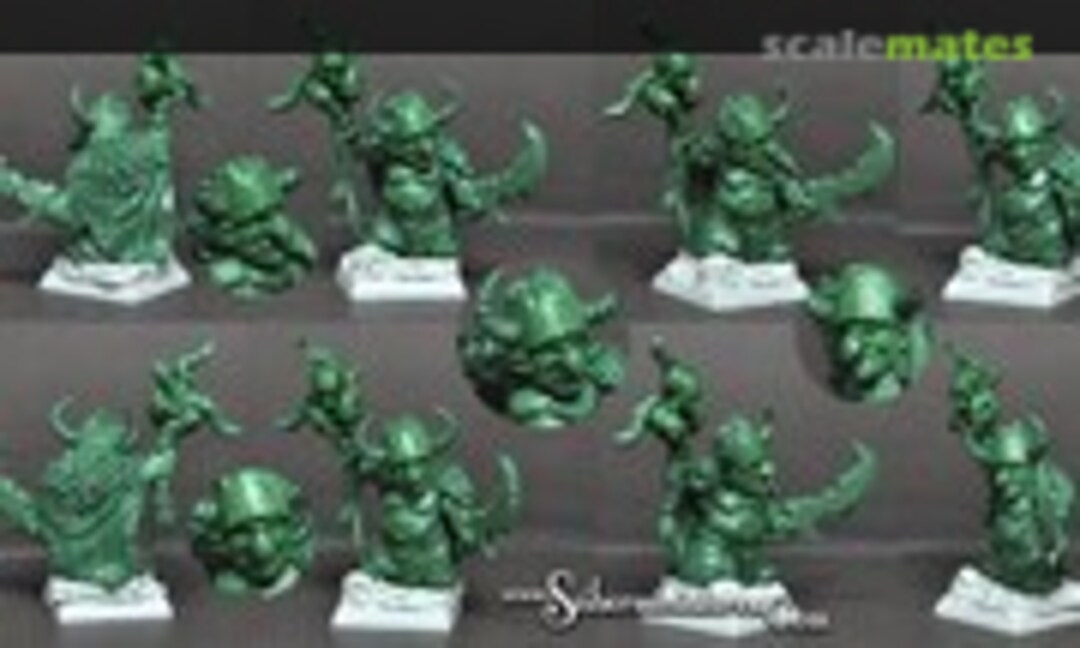 28mm Goblin Shaman #2 (Scibor Monsterous Miniatures 28GB0037) 28GB0037