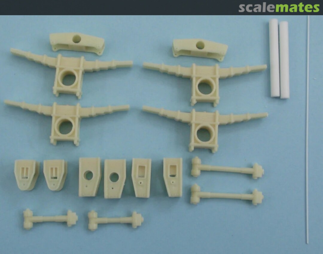 Boxart Trailer Tandem Axle Spring Suspension Set TQ3 Kit Form Services