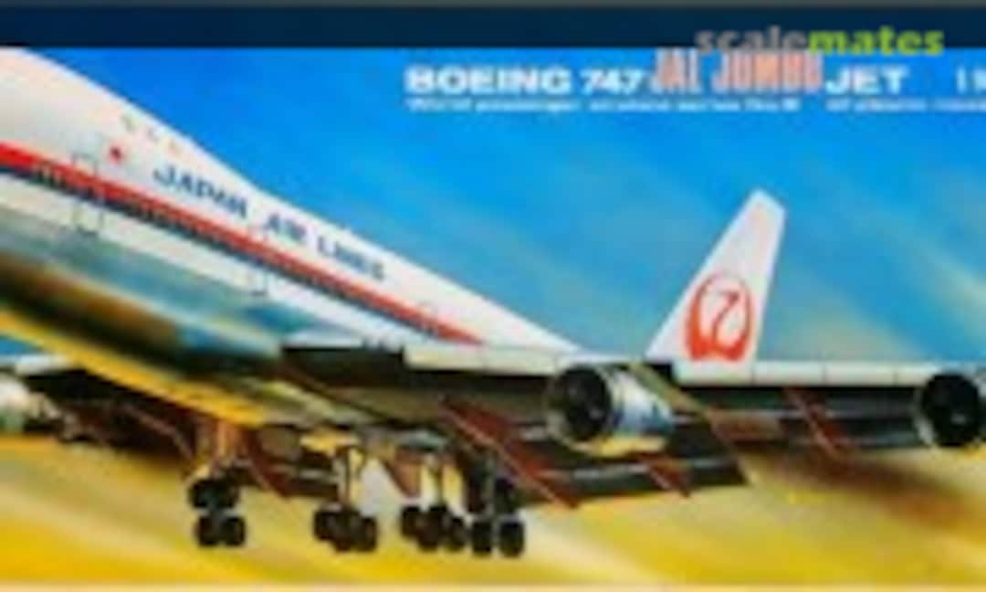 1:144 Boeing 747 JAL Jumbo Jet (Nitto 159-1000)