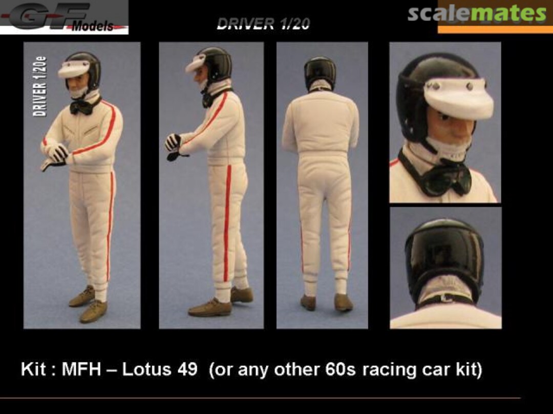 Boxart Driver 1/20 GF-20-013 GF Models Boxart Driver 1/20 GF-20-013 GF Models