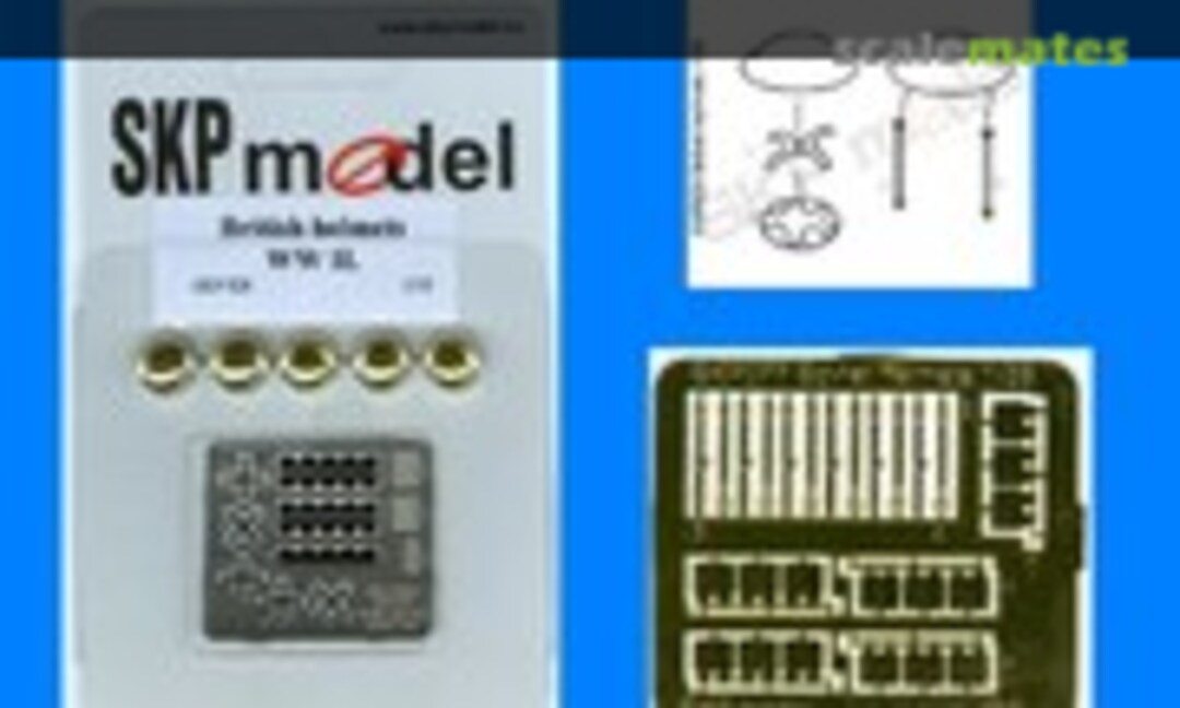 1:35 British Helmets WWII (SKP model SKP 028) SKP 028