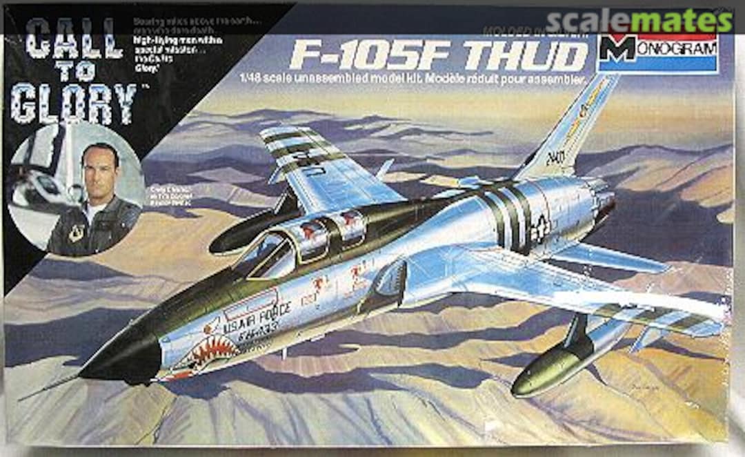 Boxart F-105F Thud 5816 Monogram Boxart F-105F Thud 5816 Monogram