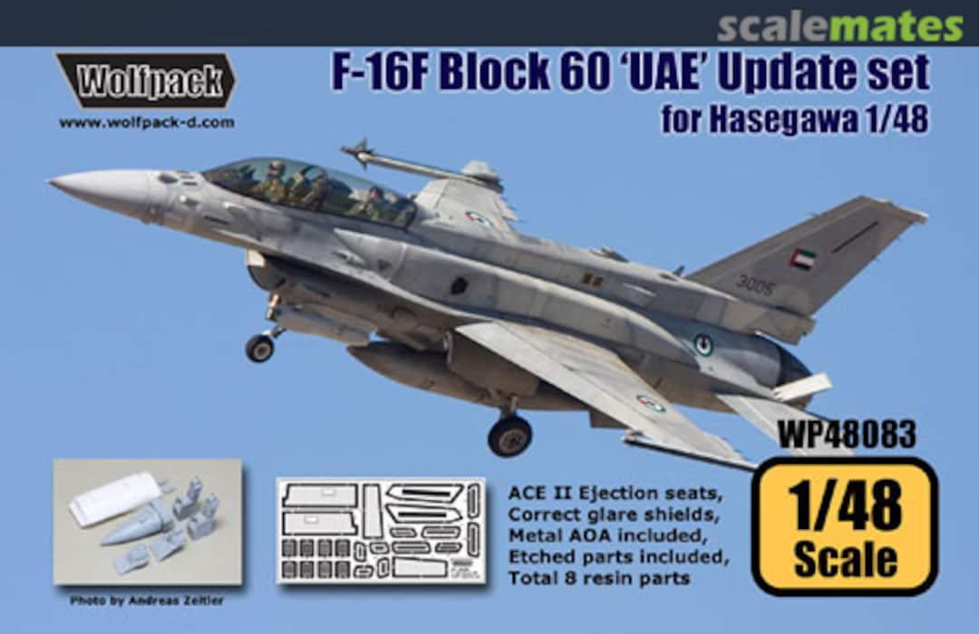 Boxart F-16F Block 60 'UAE' Update Set WP48083 Wolfpack Boxart F-16F Block 60 'UAE' Update Set WP48083 Wolfpack