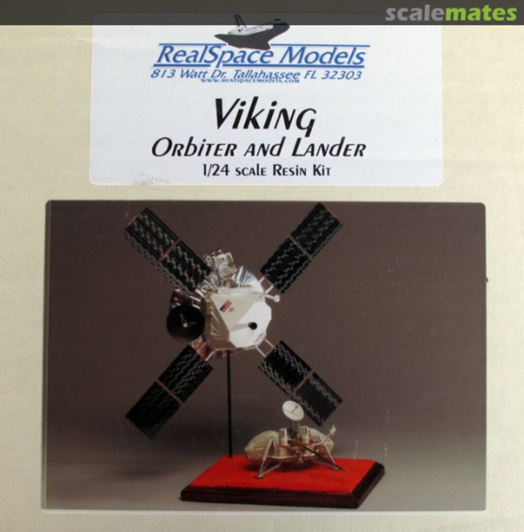 Boxart Viking Orbiter and Lander RealSpace Models Boxart Viking Orbiter and Lander RealSpace Models