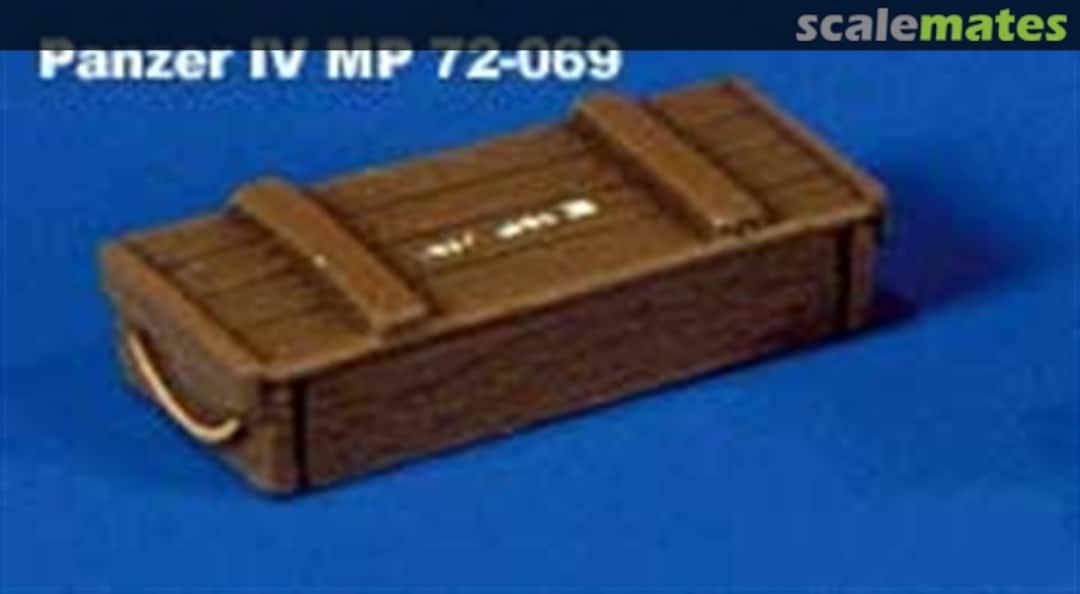 Boxart Pz. IV (Long Barrel) Ammo Wooden Crates (9 units) MP 72-069 MIG Productions Boxart Pz. IV (Long Barrel) Ammo Wooden Crates (9 units) MP 72-069 MIG Productions