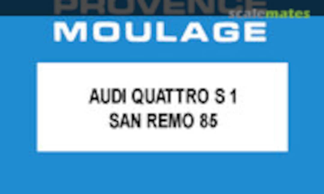 1:43 Audi Quattro S1 (Provence Moulage K*) K*