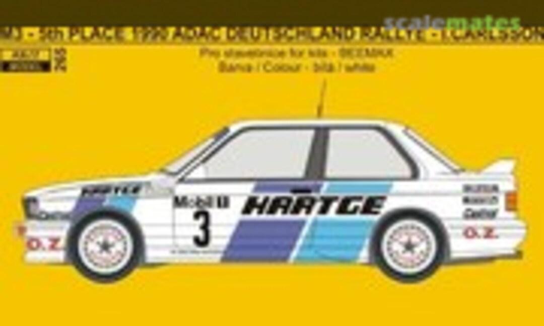 1:24 BMW M3 Hartge Rallye Deutschland (REJI Model 265) 265