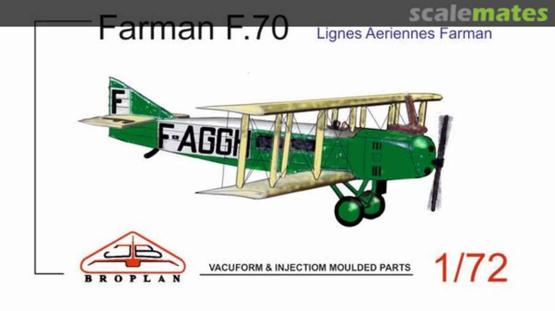 Boxart Farman F.70 MS-202 Broplan Boxart Farman F.70 MS-202 Broplan