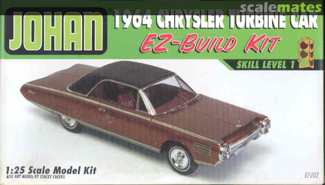 Boxart 1964 Chrysler Turbine Car EZ-202 Jo-Han Boxart 1964 Chrysler Turbine Car EZ-202 Jo-Han
