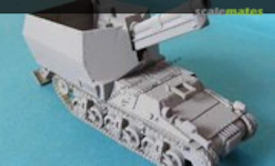 1:72 Sd.Kfz. 135/1 15cm sFH 13/1 auf Lorraine Schlepper 37L(f) (Modell Trans Modellbau MT72318)