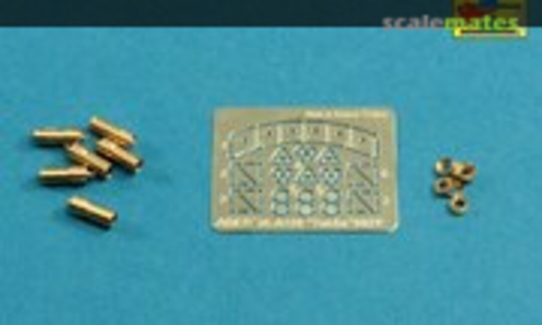 1:35 Soviet smoke Discharges system for BMP-1 902V "Tucha" with rack (Aber 35A128) 35A128