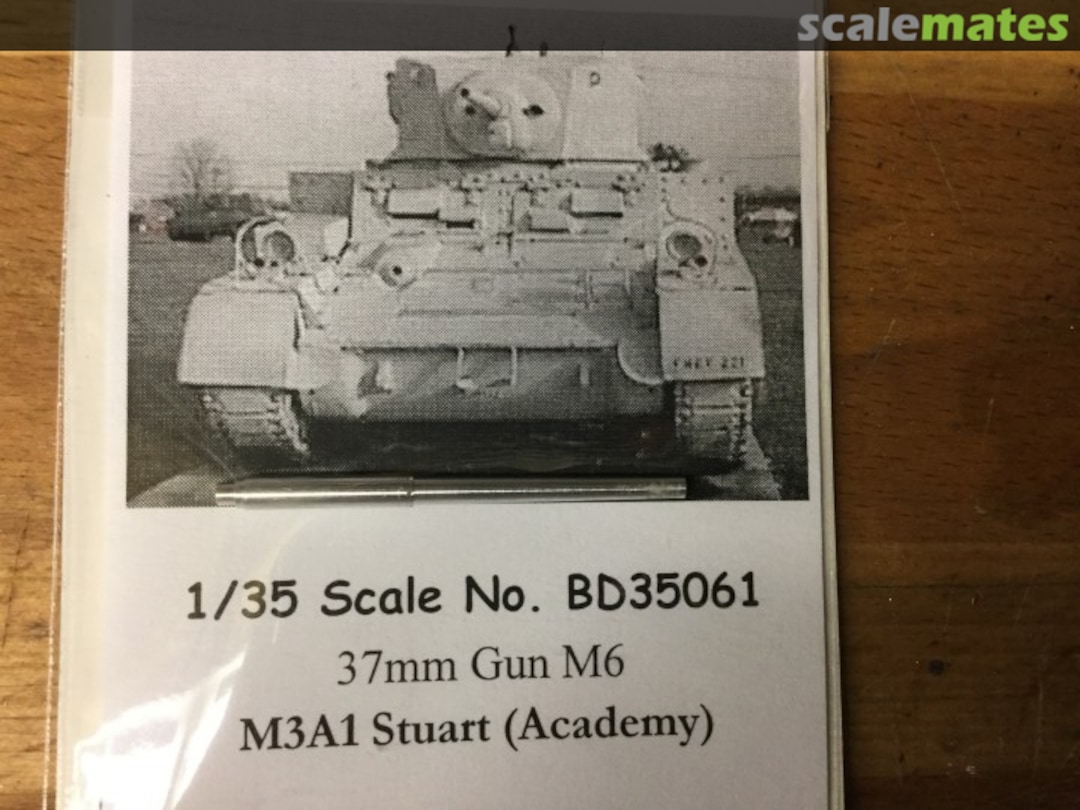 Boxart 37mm Gun M6 BD35061 Barrel Depot Boxart 37mm Gun M6 BD35061 Barrel Depot