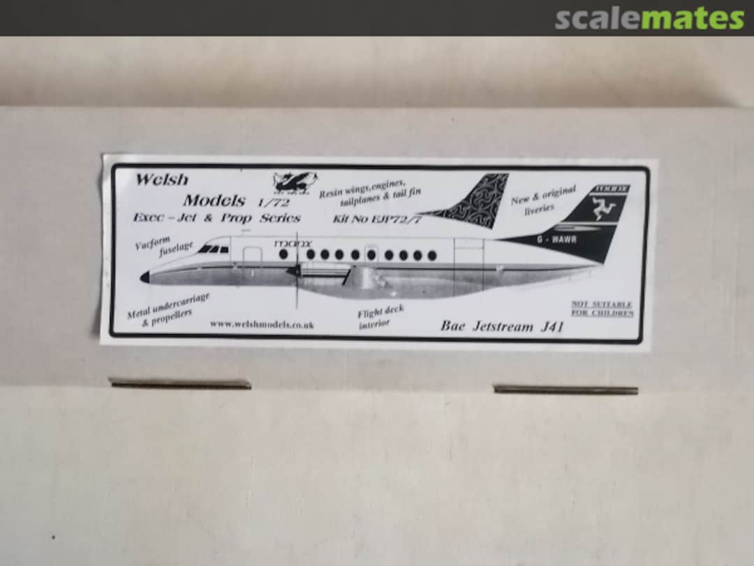 Boxart Bae Jetstream J41 EJP72/07 Welsh Models Boxart Bae Jetstream J41 EJP72/07 Welsh Models