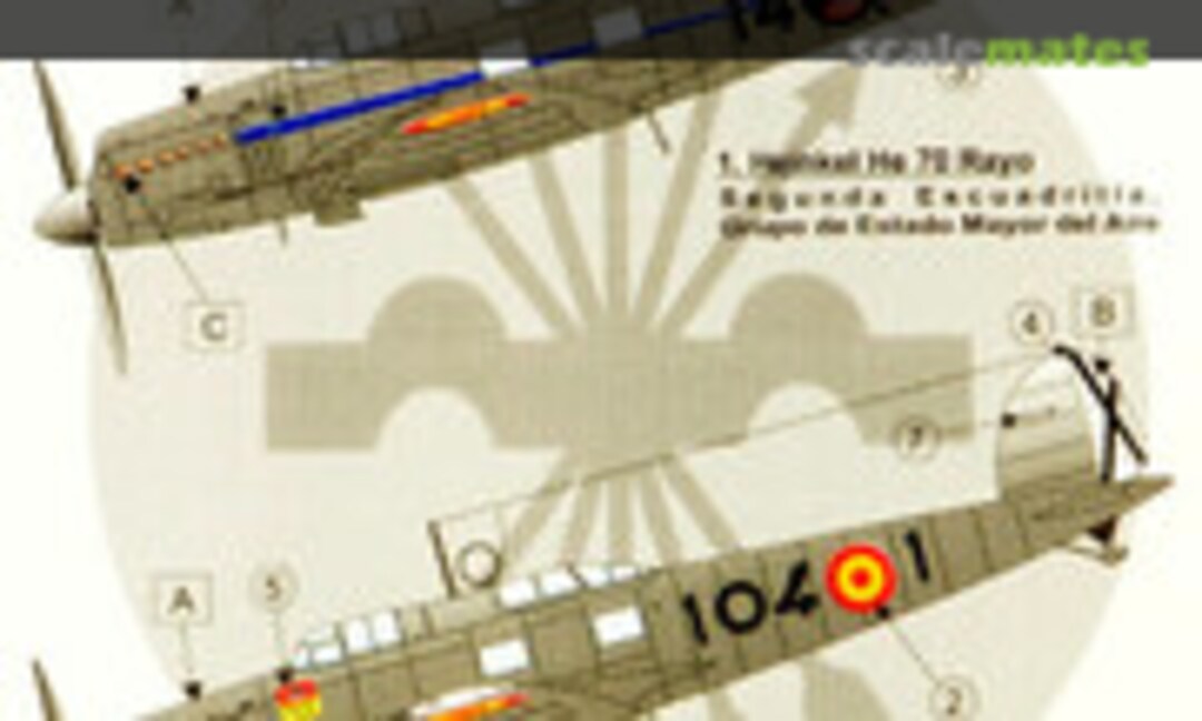 1:48 Heinkel He 70 Rayo (AZ/HiPM) (LF Models C48136) C48136