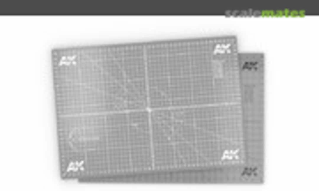 No AK SCALE CUTTING MAT A4 (AK Interactive AK8209-A4) AK8209-A4