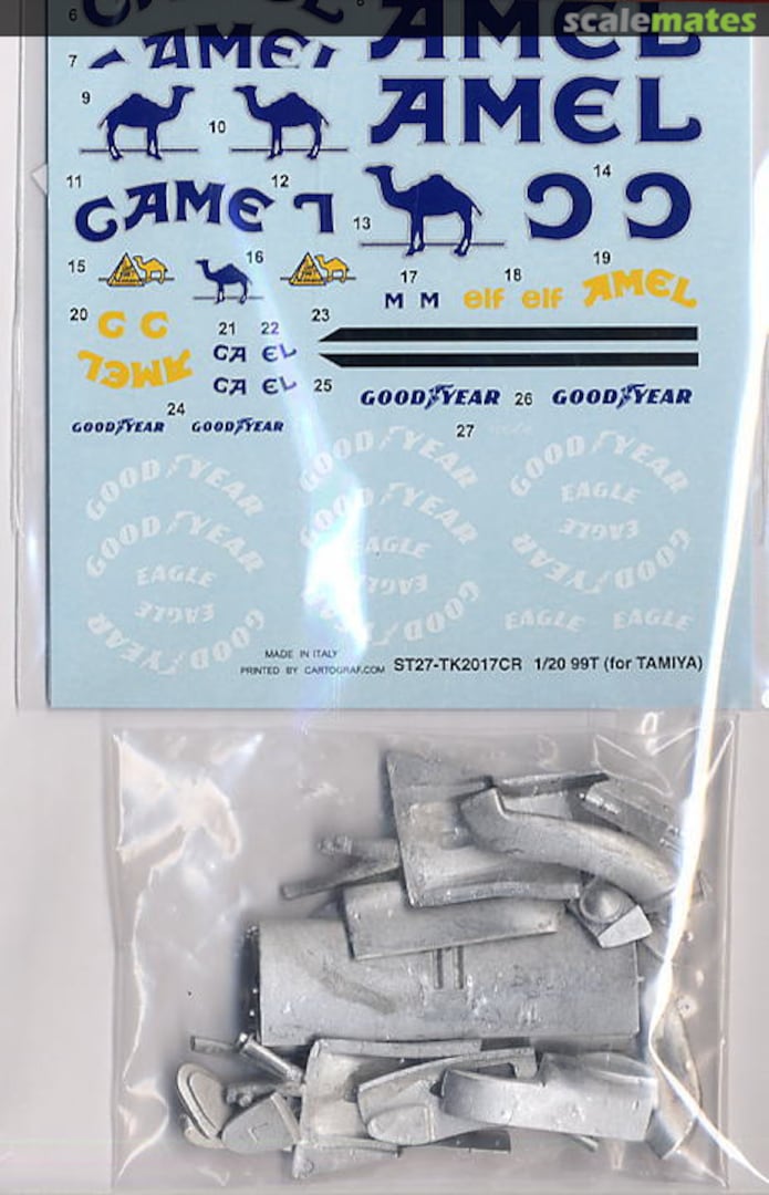 Boxart Lotus 99T ST27-TK2017C Studio27 Boxart Lotus 99T ST27-TK2017C Studio27