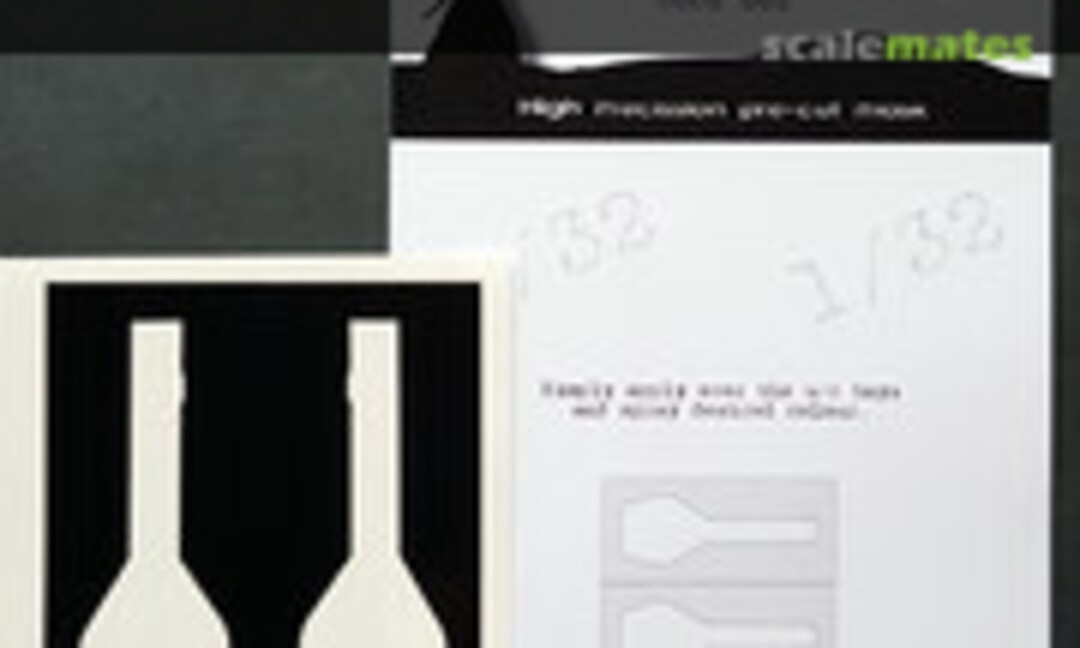 1:32 N1K2-j Shiden KAI - Undercarriage Bays Mask (DEAD Design Models UC32002) UC32002